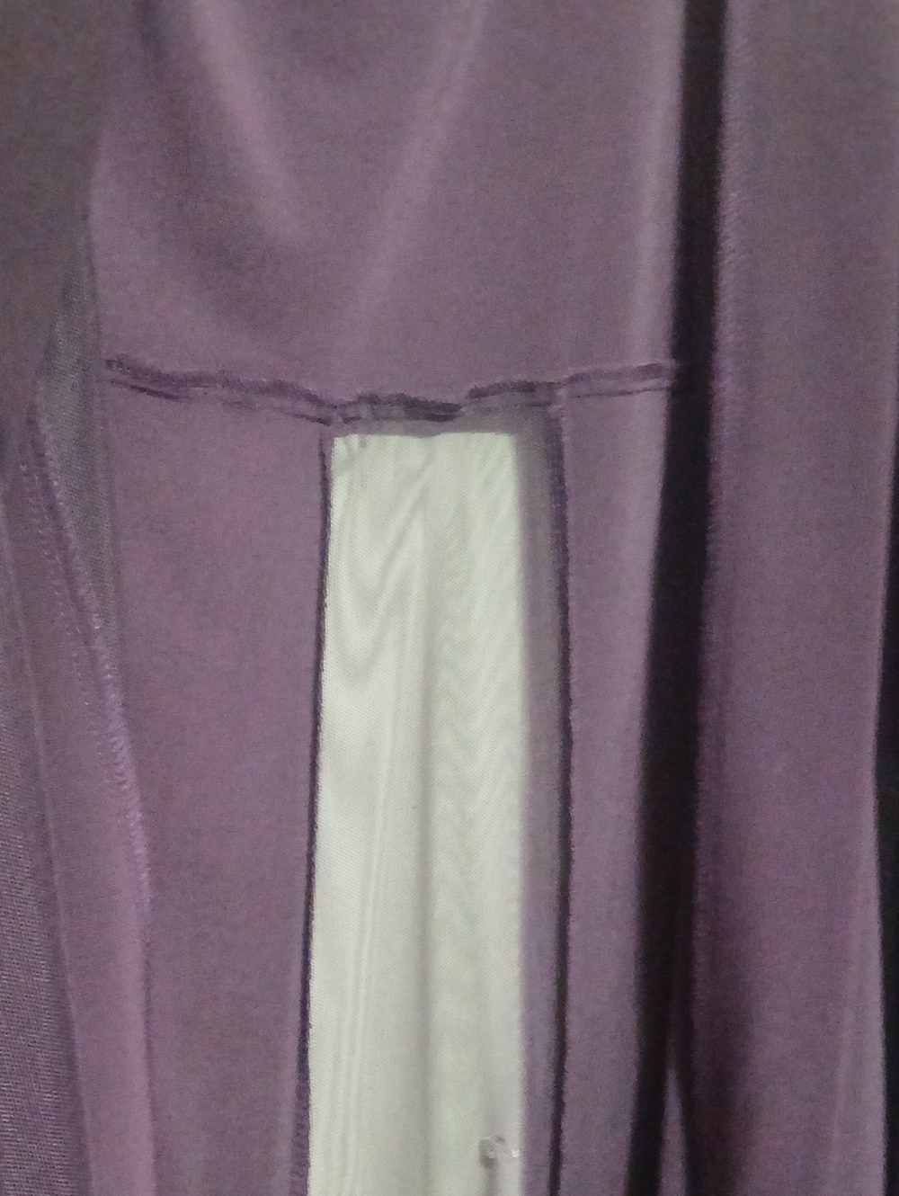 Purple Embellished Neck Sleeveless Dress with Matching Jacket - Picture 7 of 12